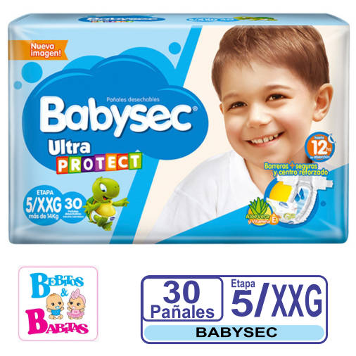 PAÑAL BABYSEC 5/XXG x30 unds